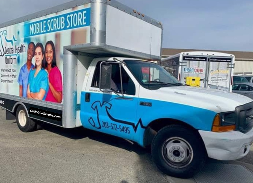 Our uniform scrub truck