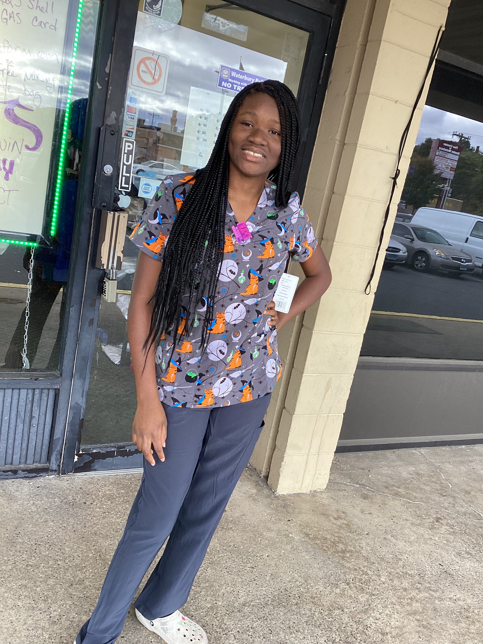 Print Top - Caturday