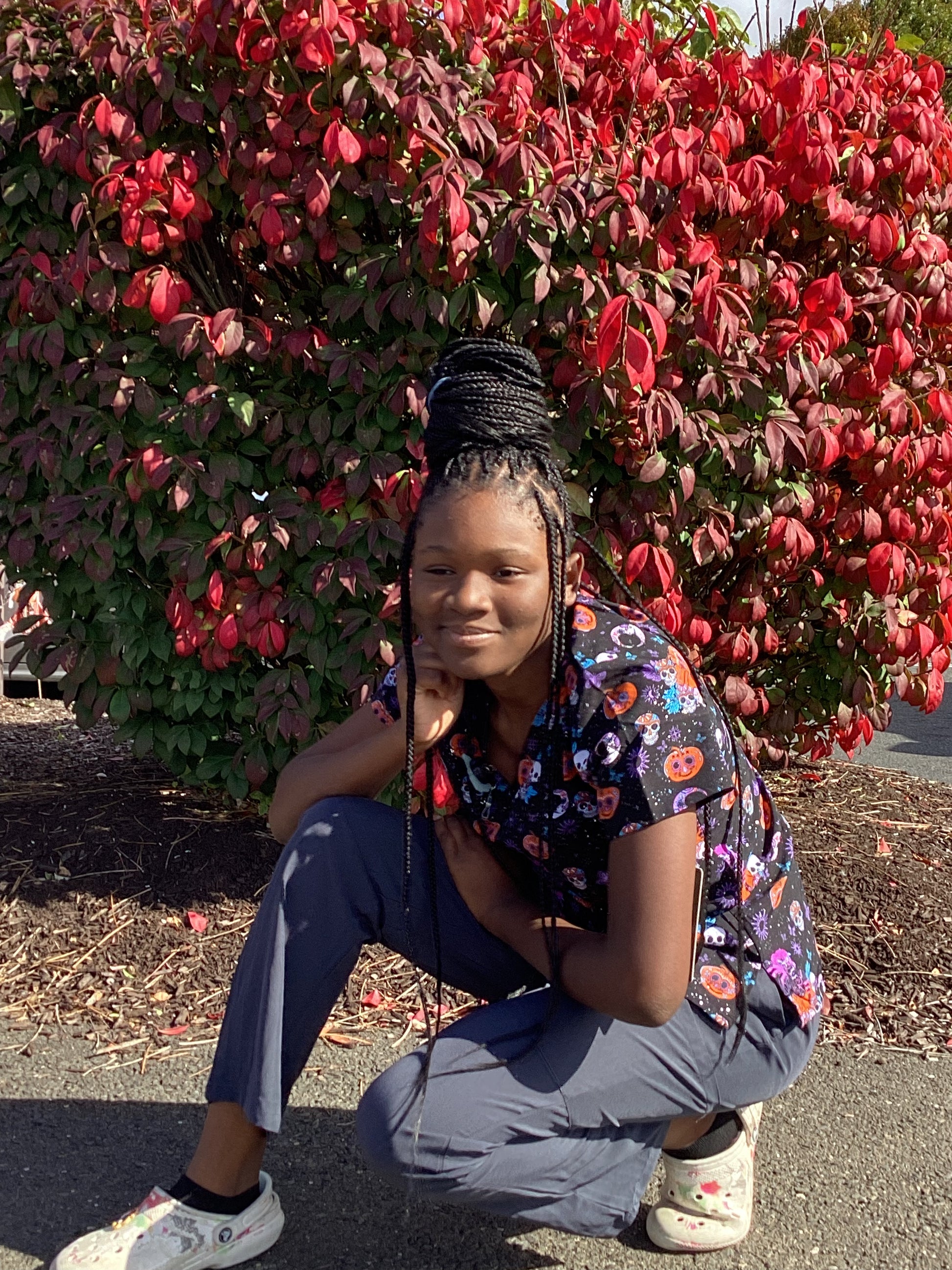 Print Top - Halloween Fairy Silver Glitter