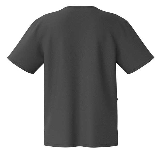 Beverly Hills Pewter Unisex Jogger Stretch Scrub Top