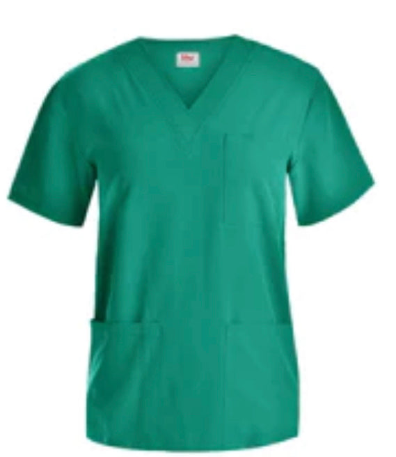 Beverly Hills Unisex Stretch Hunter Scrub Top