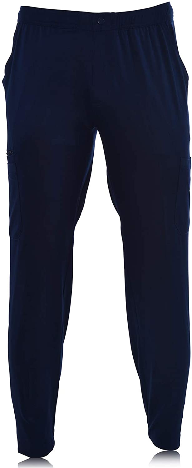MediChic Men Navy Straight Leg Pant - Brandon