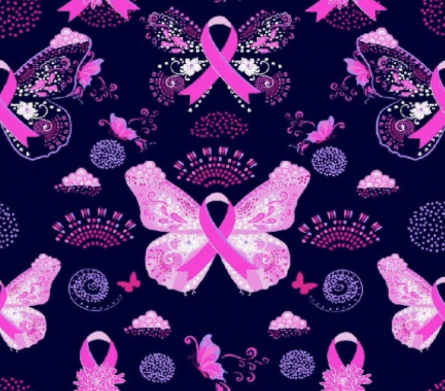 Print Top - Winged BC Ribbon