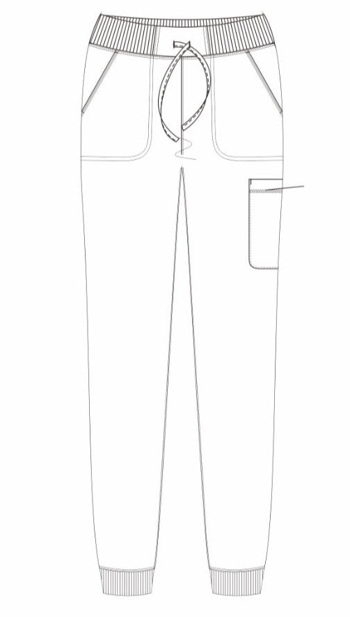 Beverly Hills Red Stretch Jogger Pant - Women's