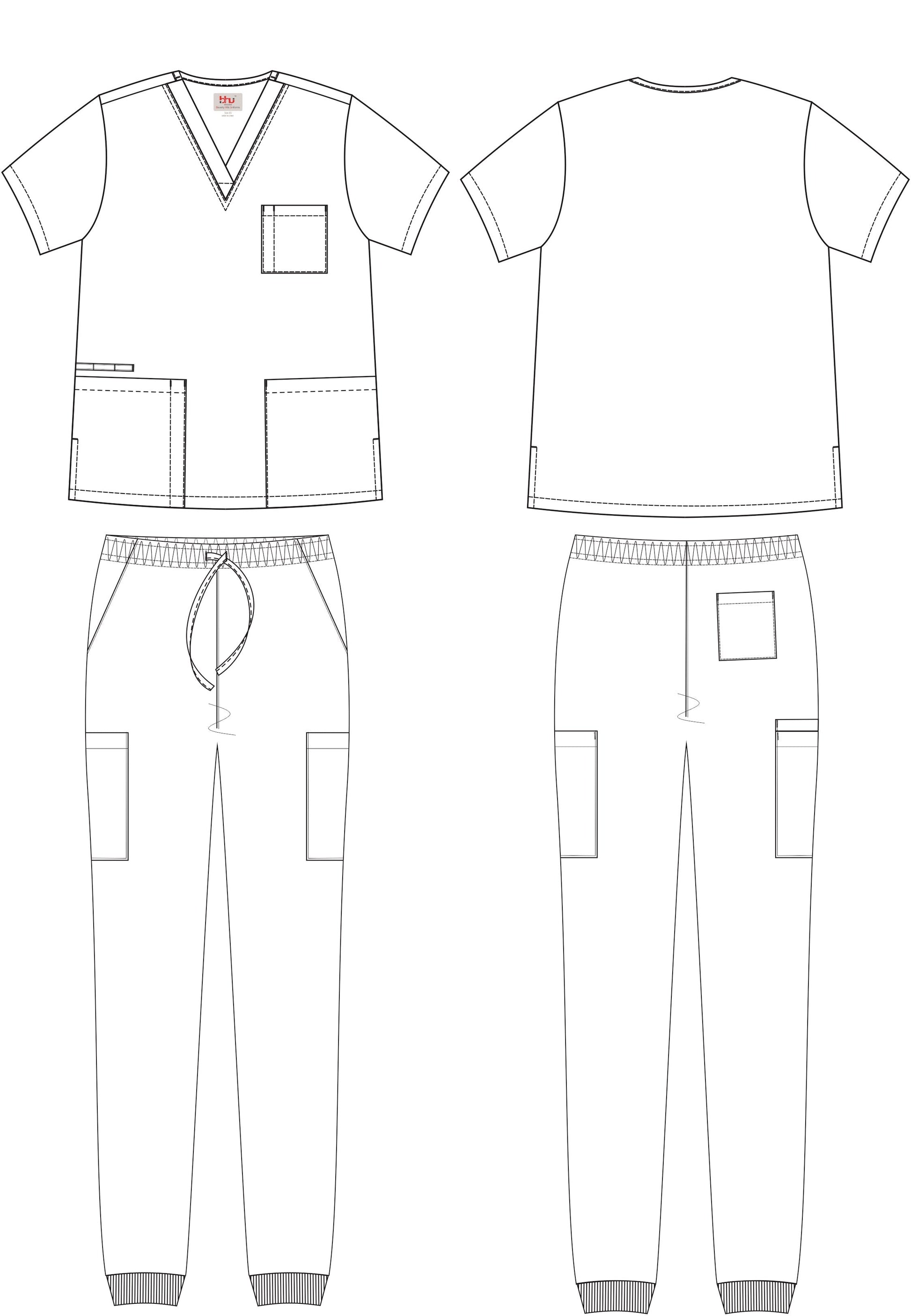 Beverly Hills Hunter Unisex joggers pants