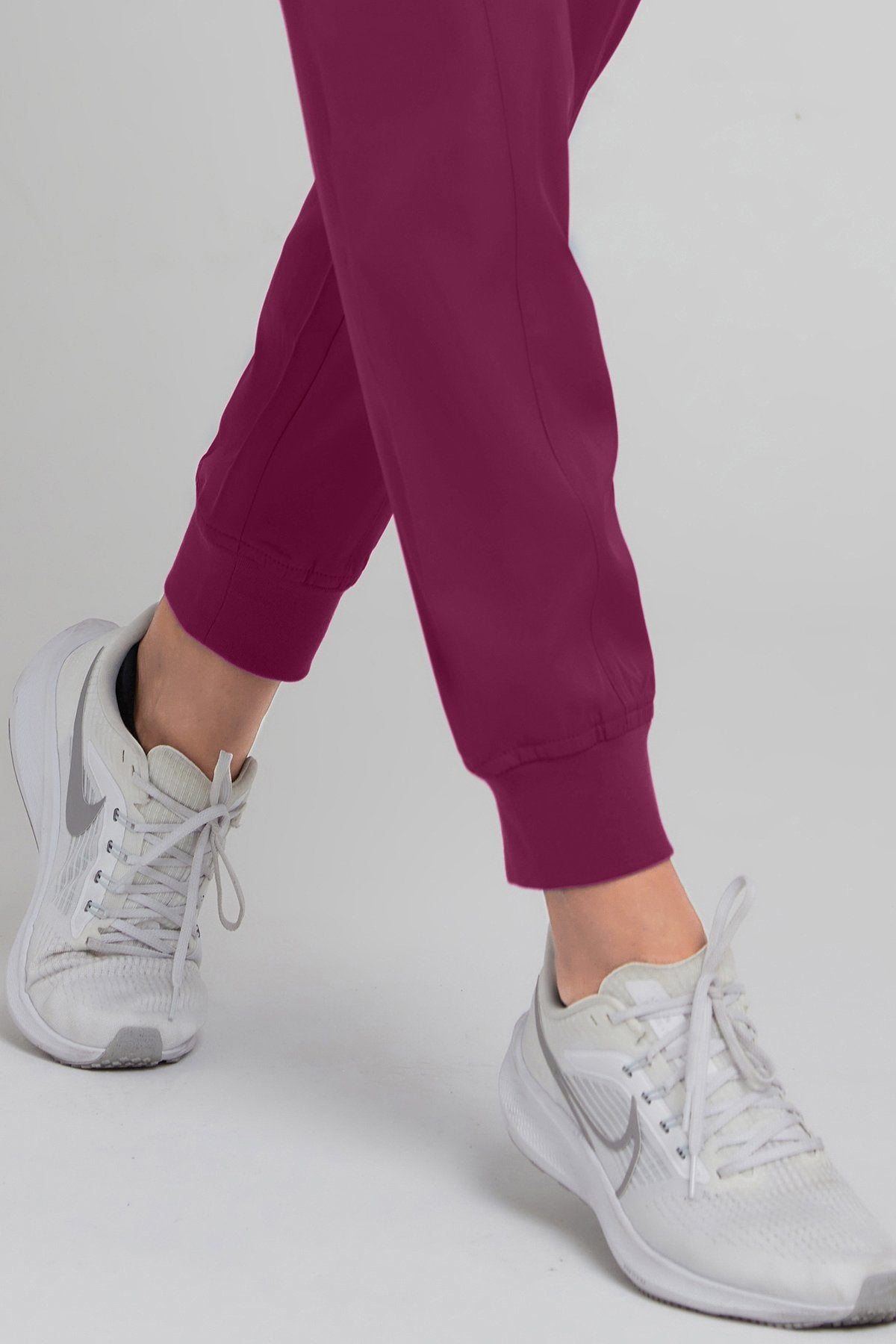 Medichic Wine Knit Waist Jogger Pant - April