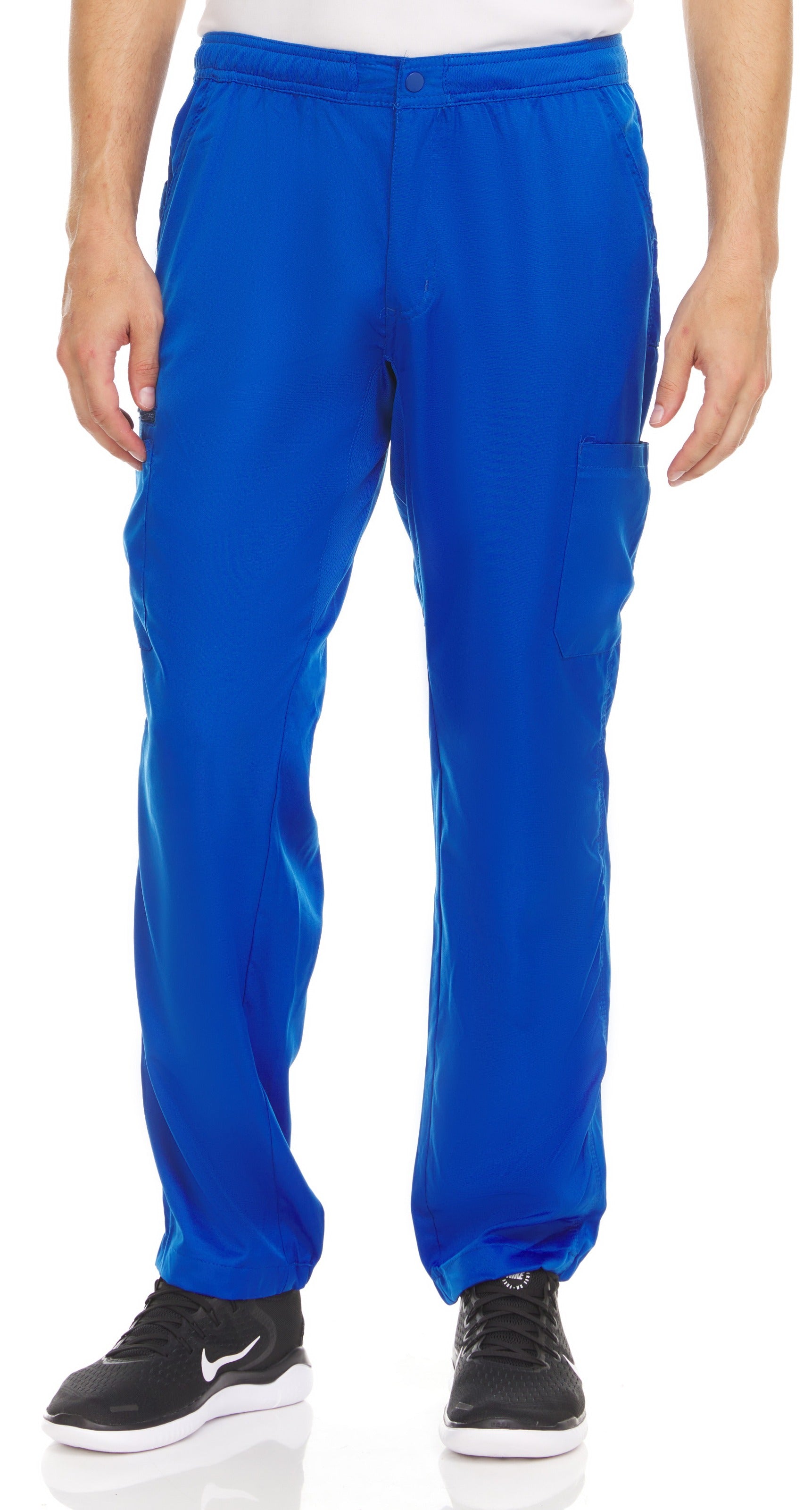 MediChic Men Royal Blue Straight Leg Pant - Brandon