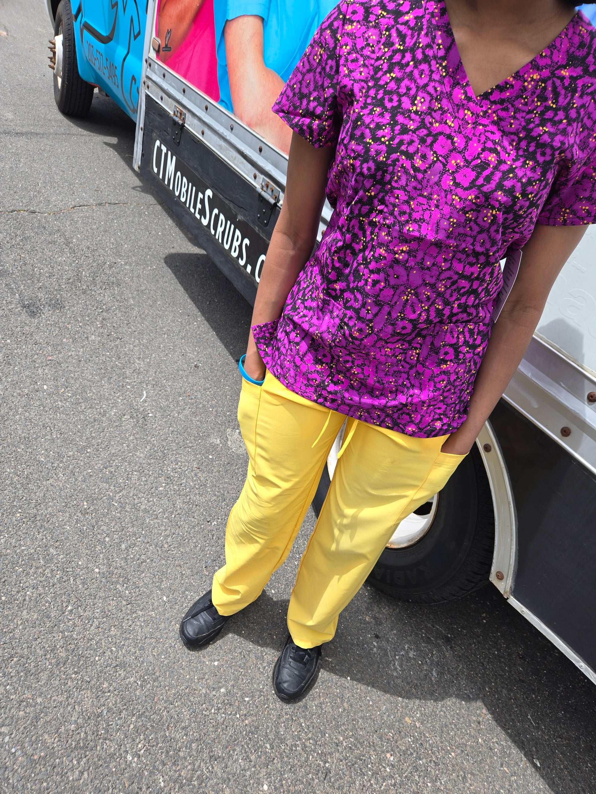 Spotted Animal Print Top