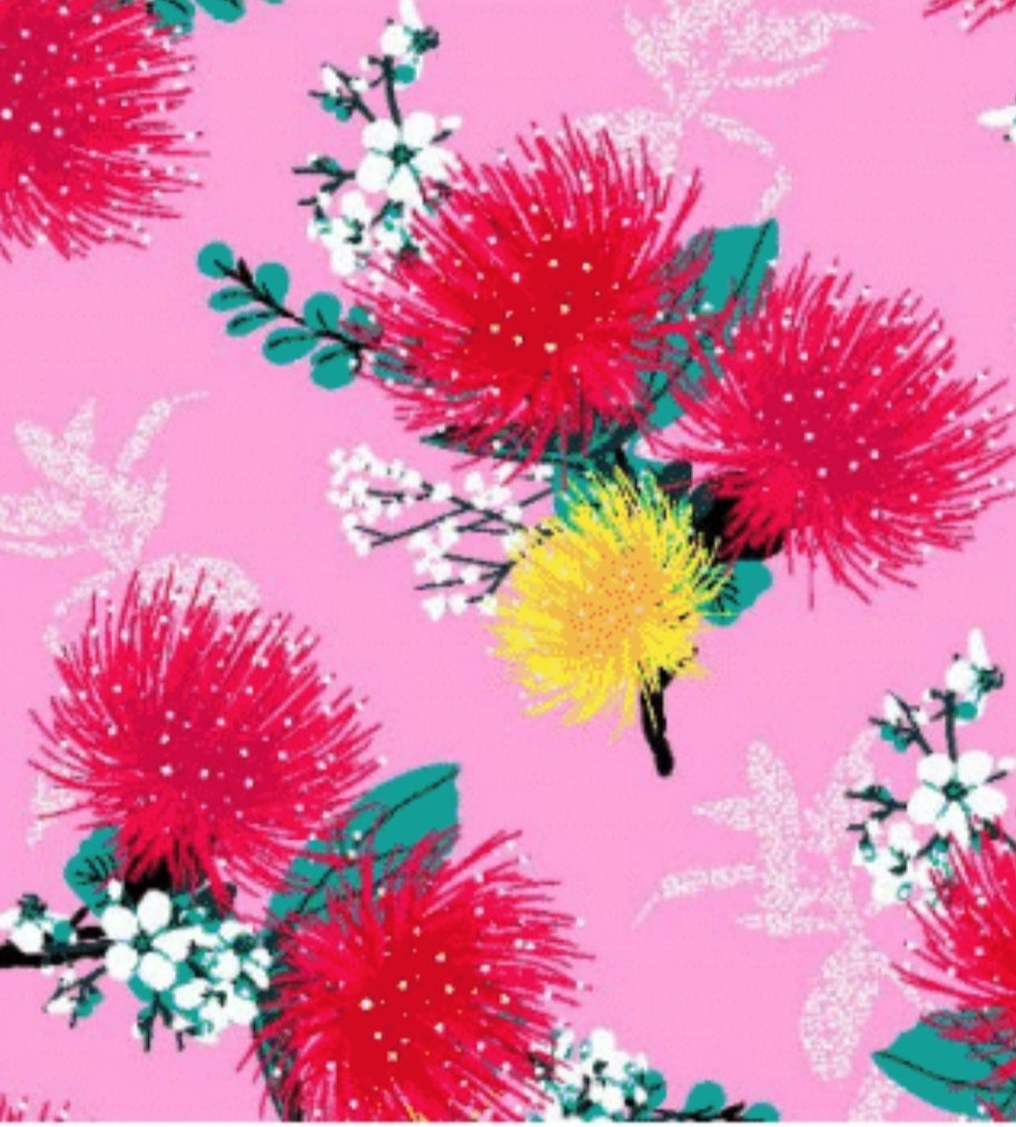 Print Top - Fuzzy Floral