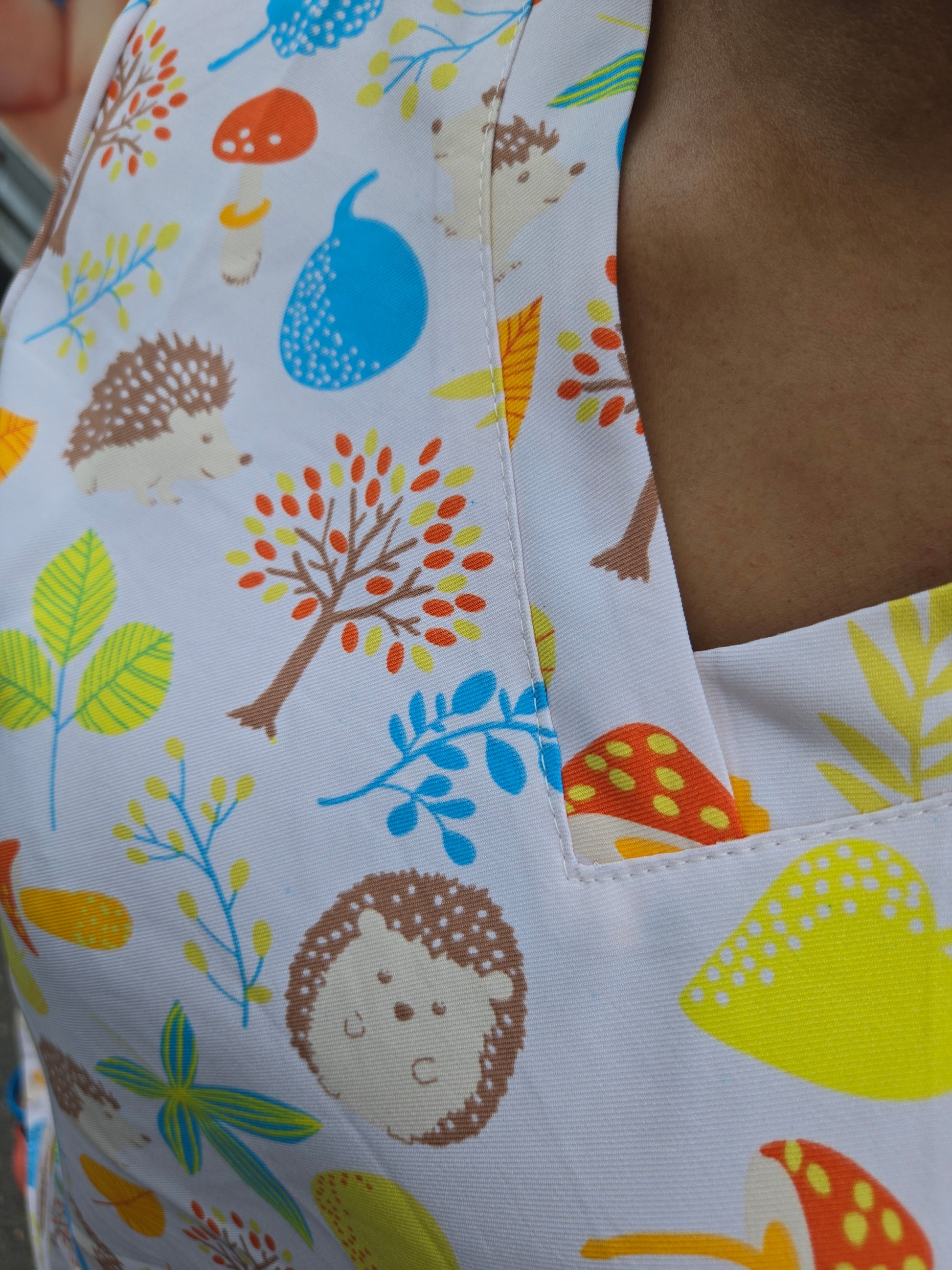 Porcupine Fine Print Top