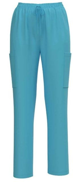 Beverly Hills Unisex Turquoise Stretch Scrub Pants