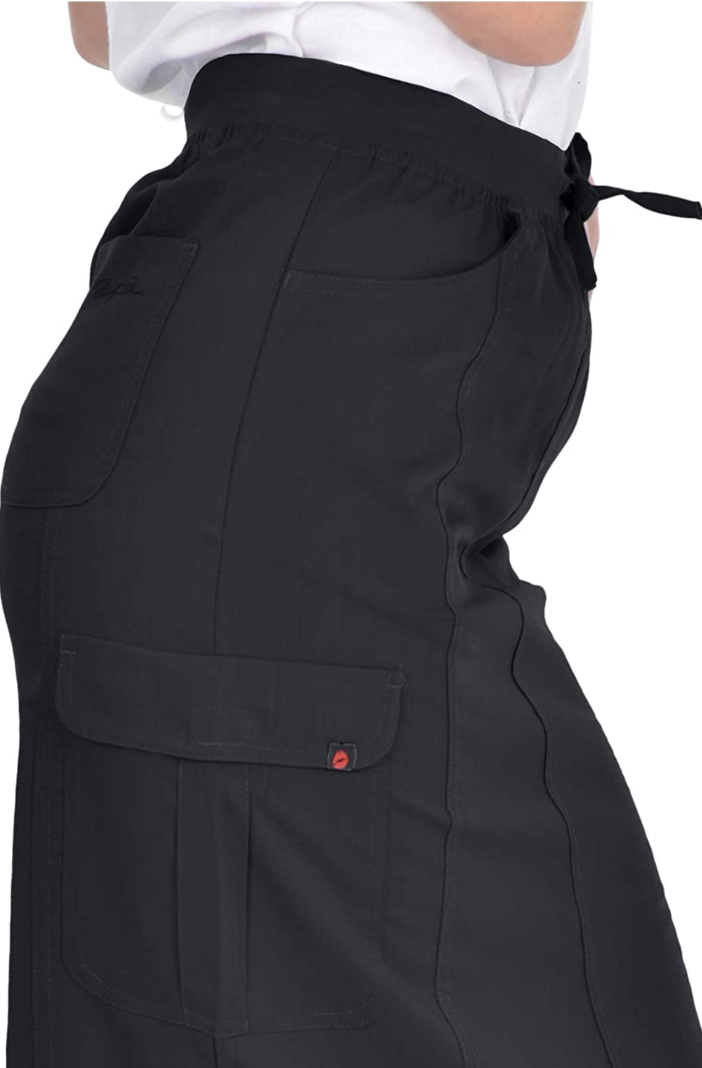 Mini Marylin Stretch Knit Skirt Black