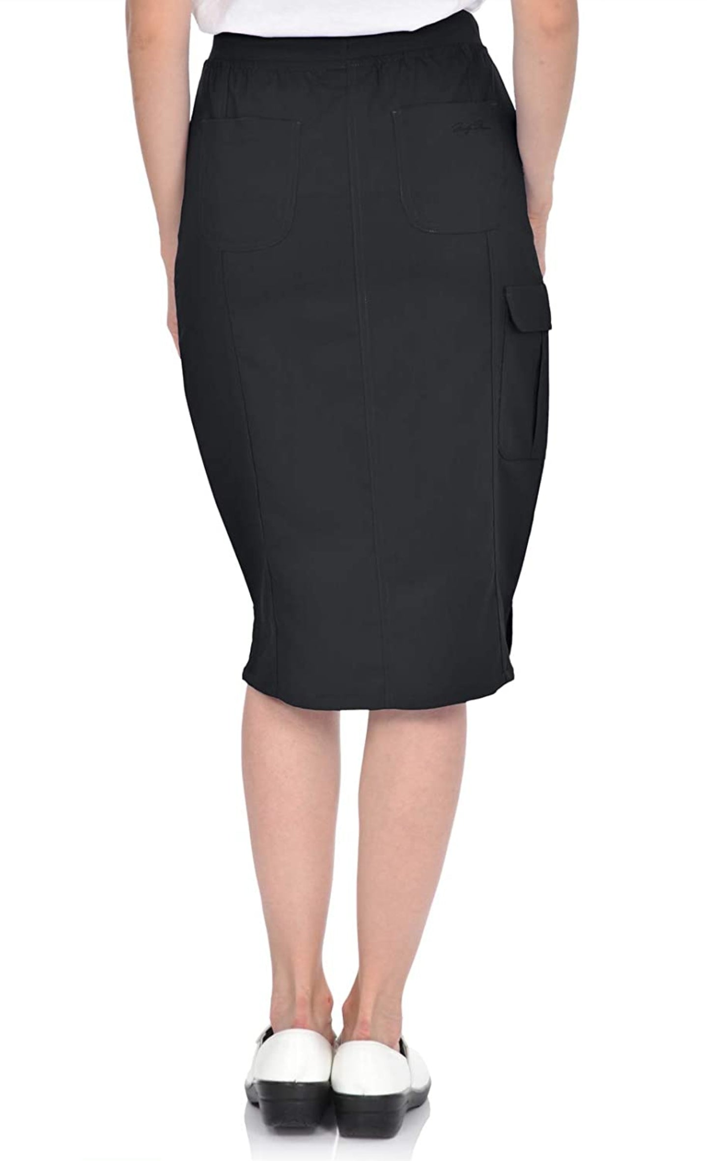 Mini Marylin Stretch Knit Skirt Black