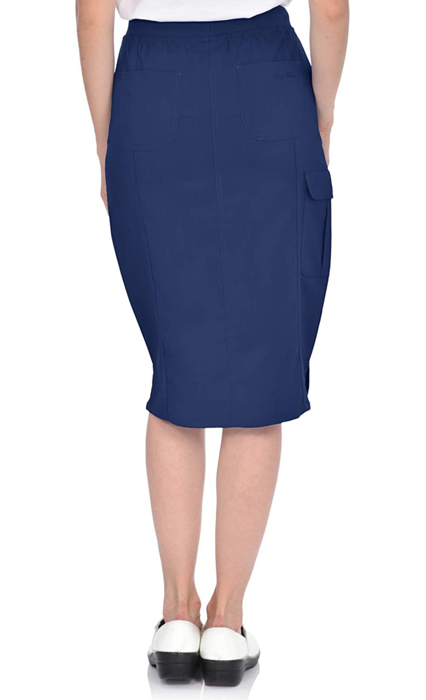Mini Marylin Stretch Knit Skirt Navy