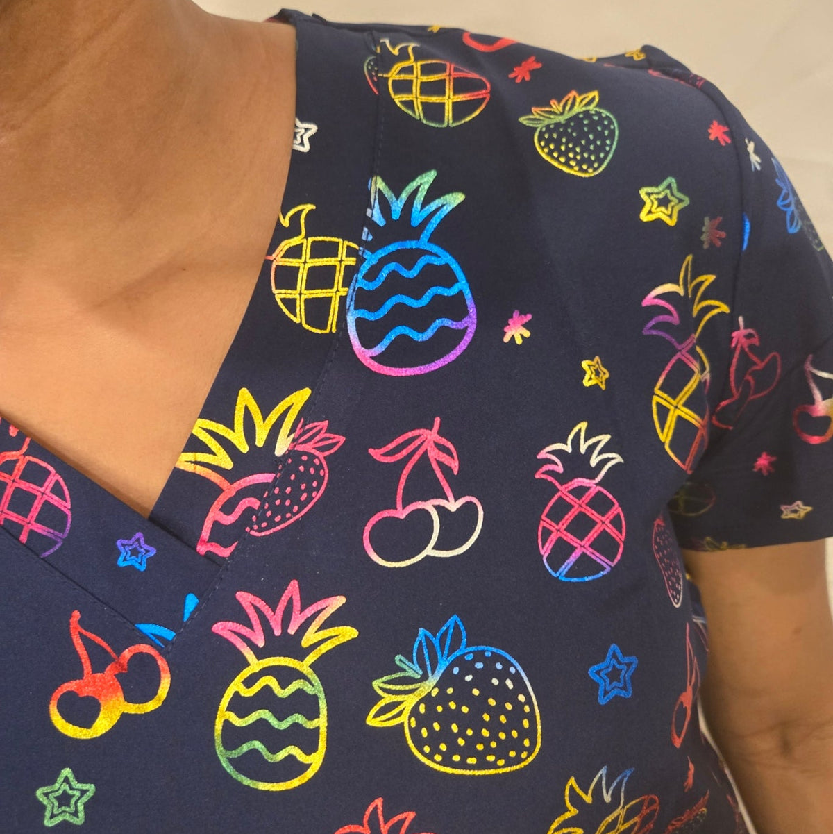 Print Top Rainbow Fruit