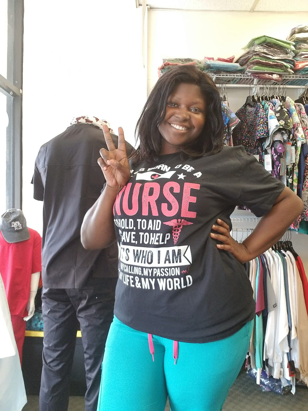 I Was Born to Be a Nurse T-shirt