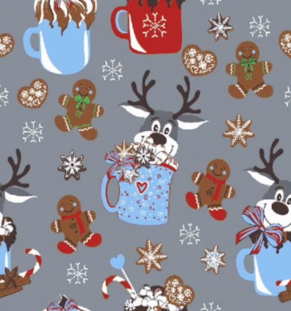 Print Top - Warm Wishes & Cookie Dreams