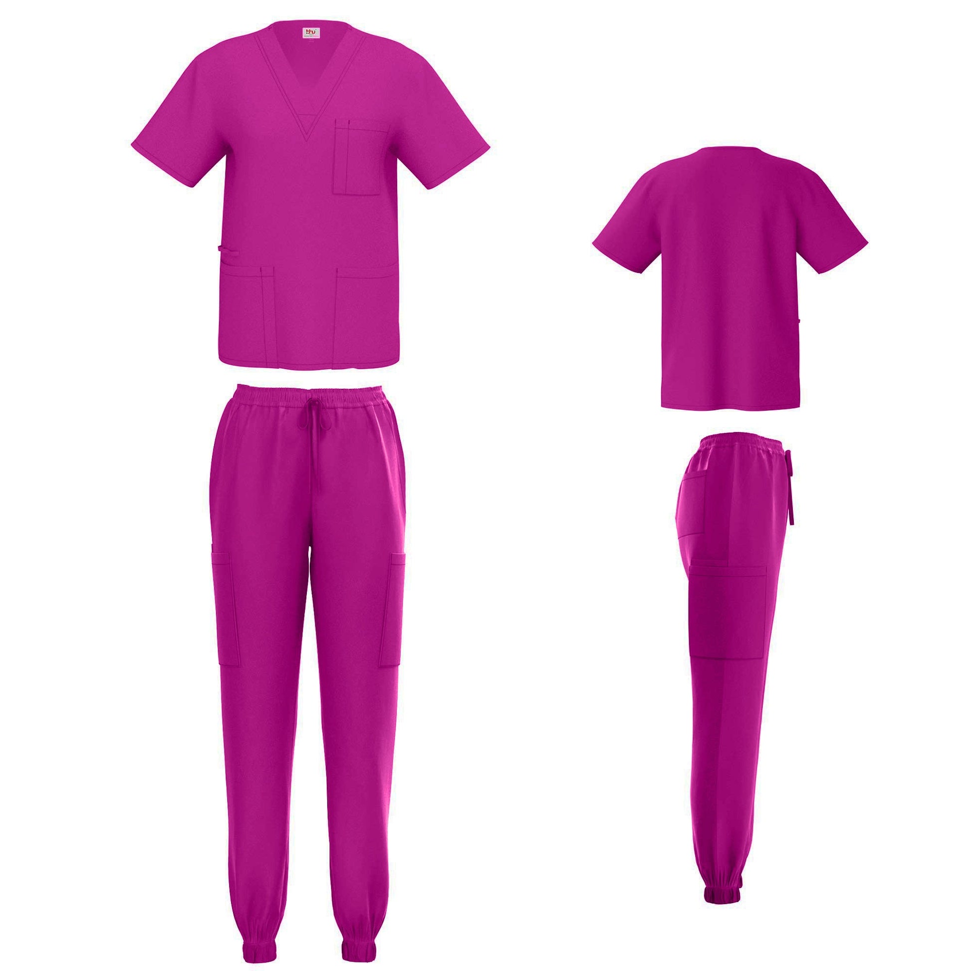 Beverly Hills Fuschia Jogger Set