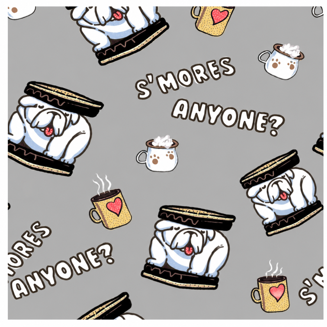 Print Top - S'mores