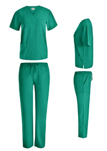 Beverly Hills Unisex Stretch Hunter Scrub Top
