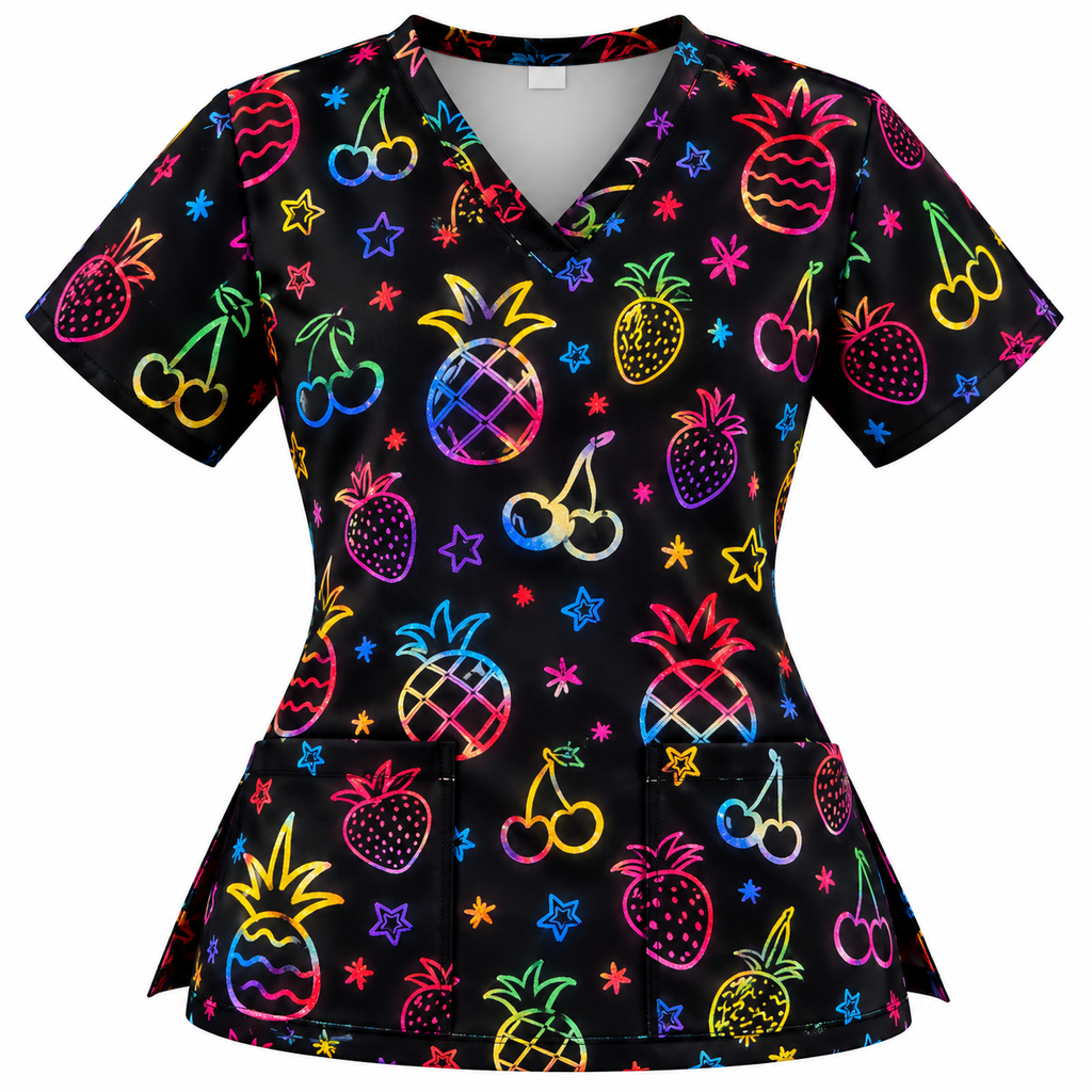 Print Top Rainbow Fruit