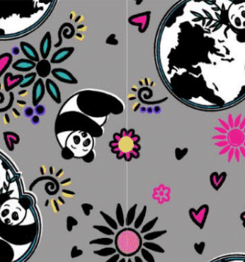 Print Top - Panda World