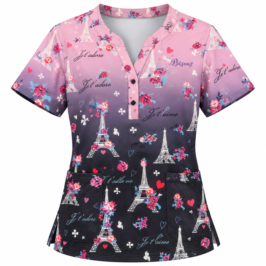 Print Top Paris Je T'adore