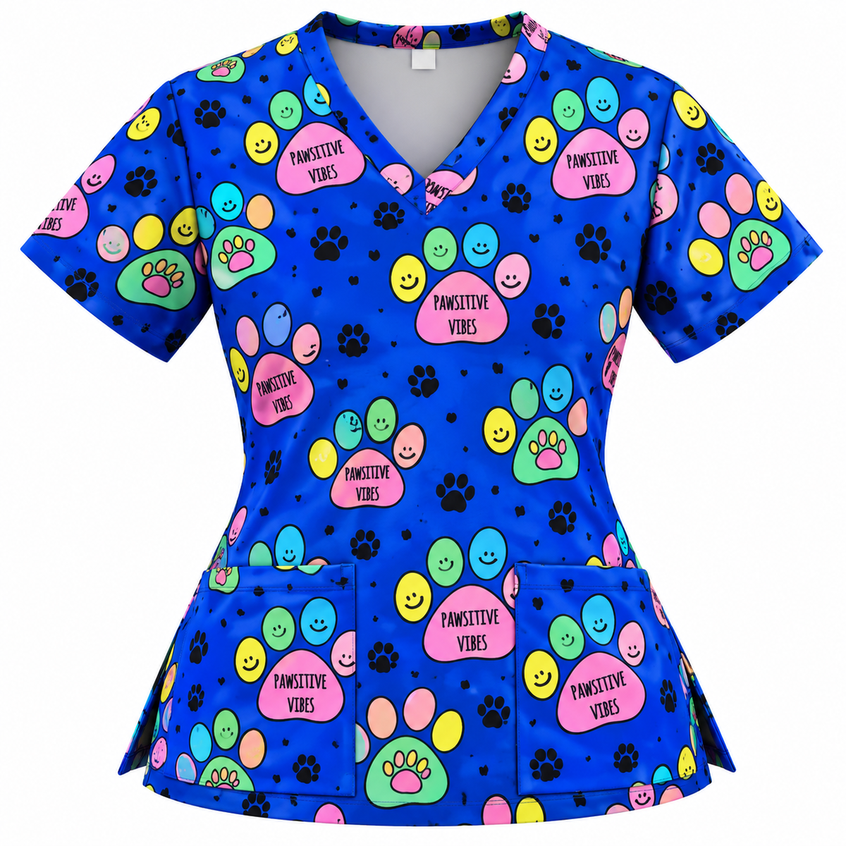 Print Top Pawsitive vibes