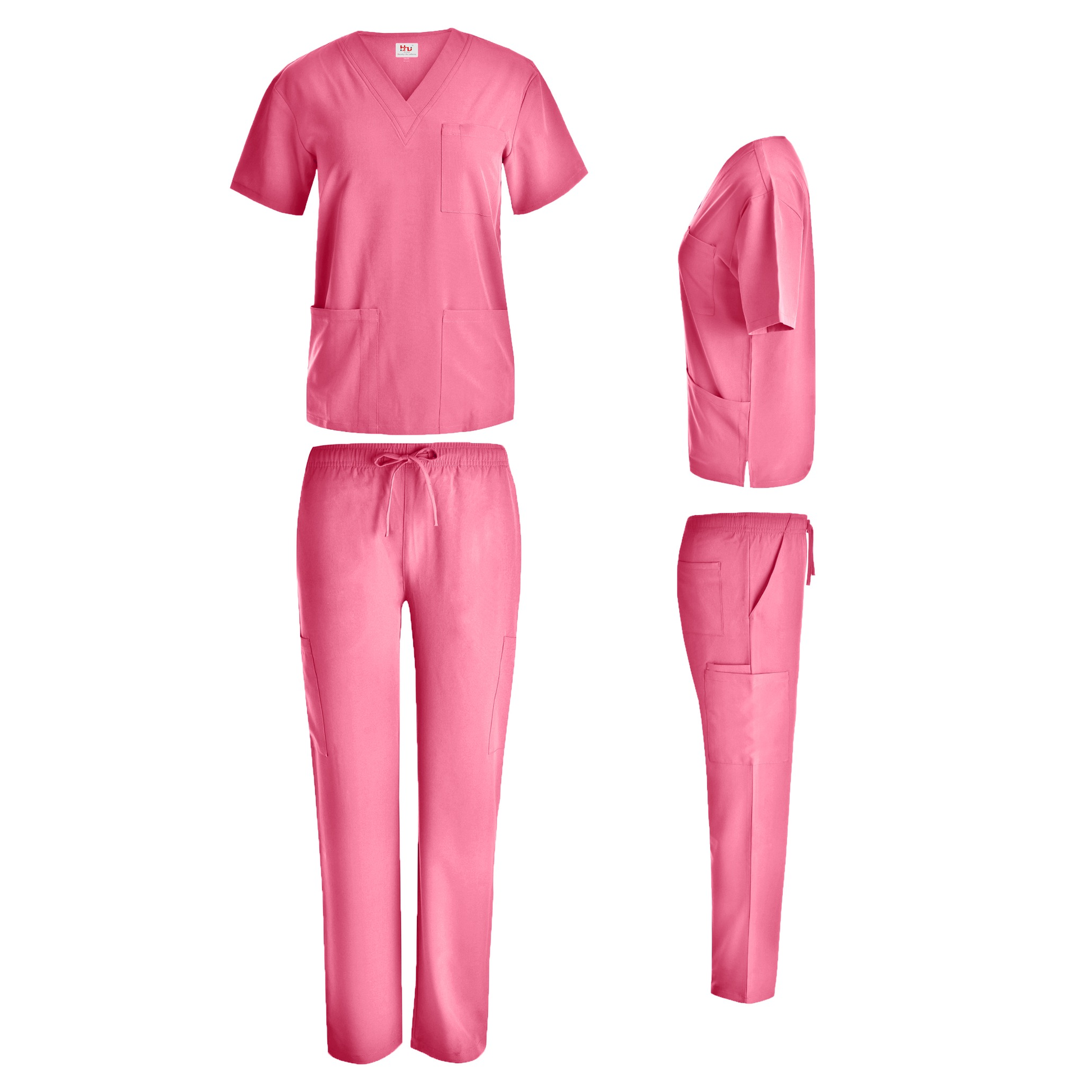 Beverly Hills Unisex Azalea Stretch Scrub Set