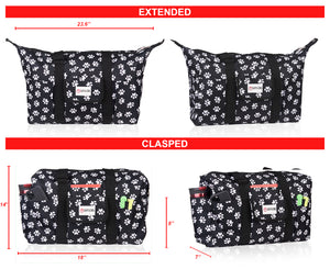 Multi-purpose Tote Bag Waterproof - Footprints