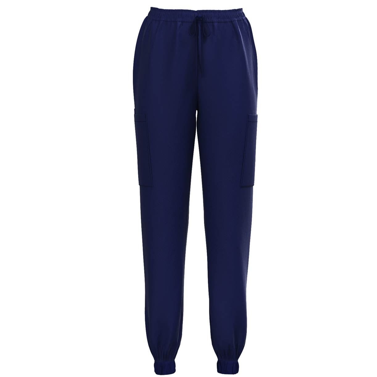 Beverly Hills Navy Unisex Jogger Stretch Scrub Pant