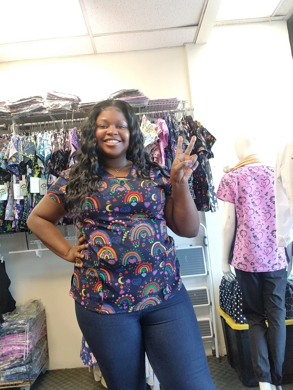 Print Top Taste The Rainbow