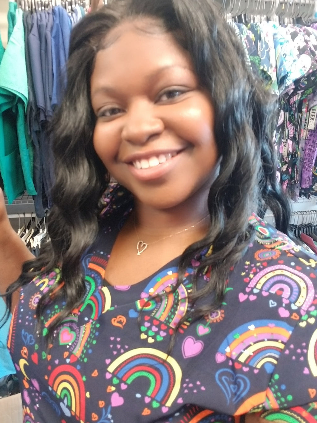 Print Top Taste The Rainbow