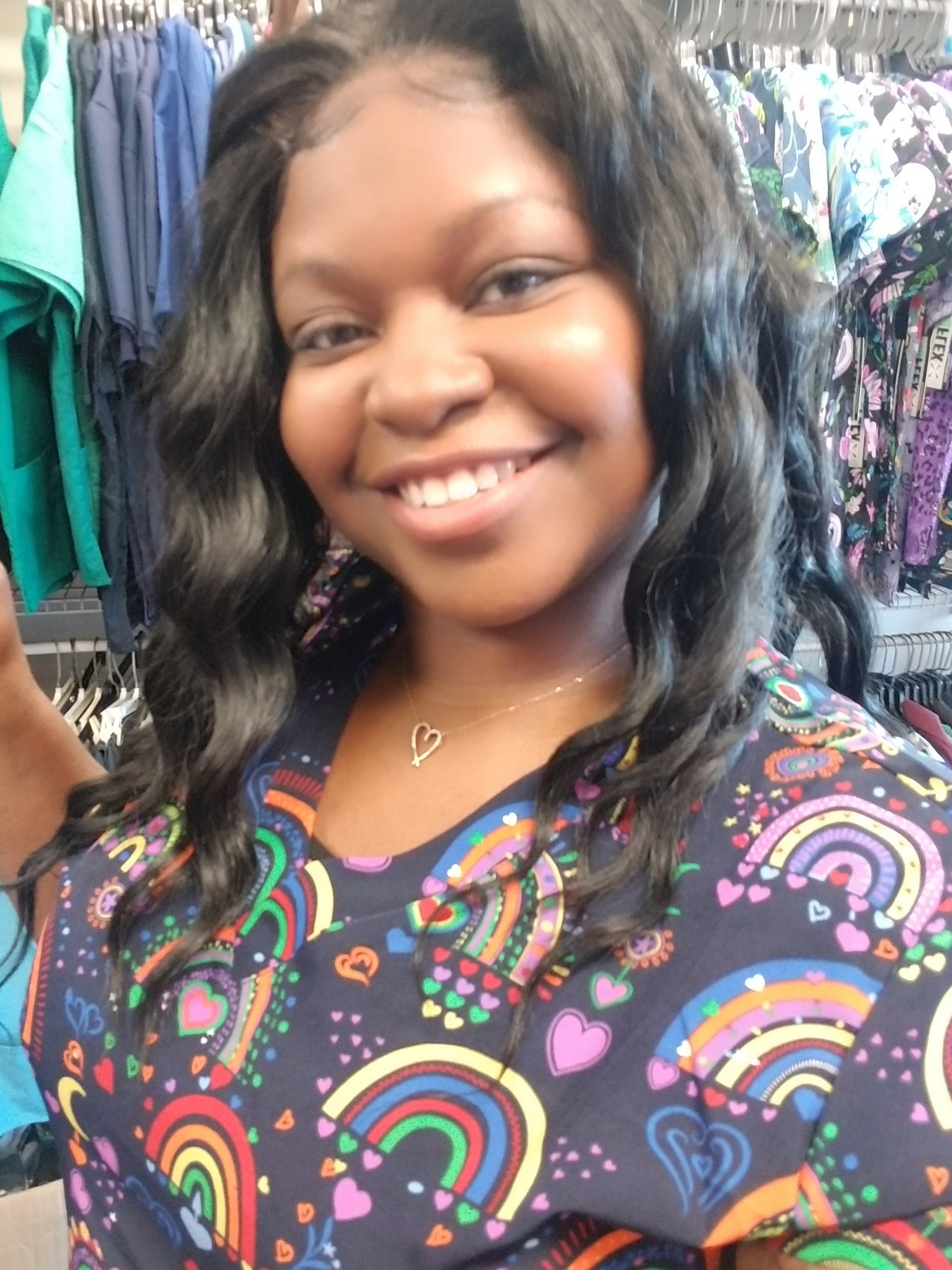 Print Top Taste The Rainbow