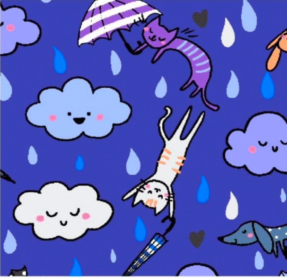Print Top - Raining Cats & Dogs