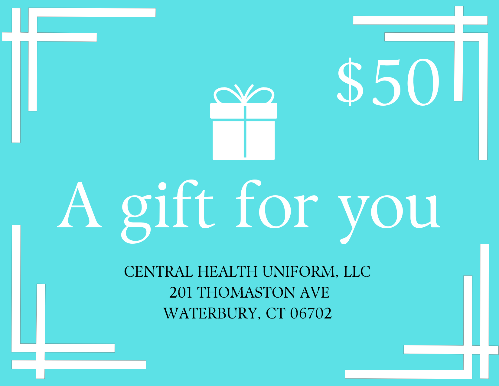 Central Health Uniform Gift Card