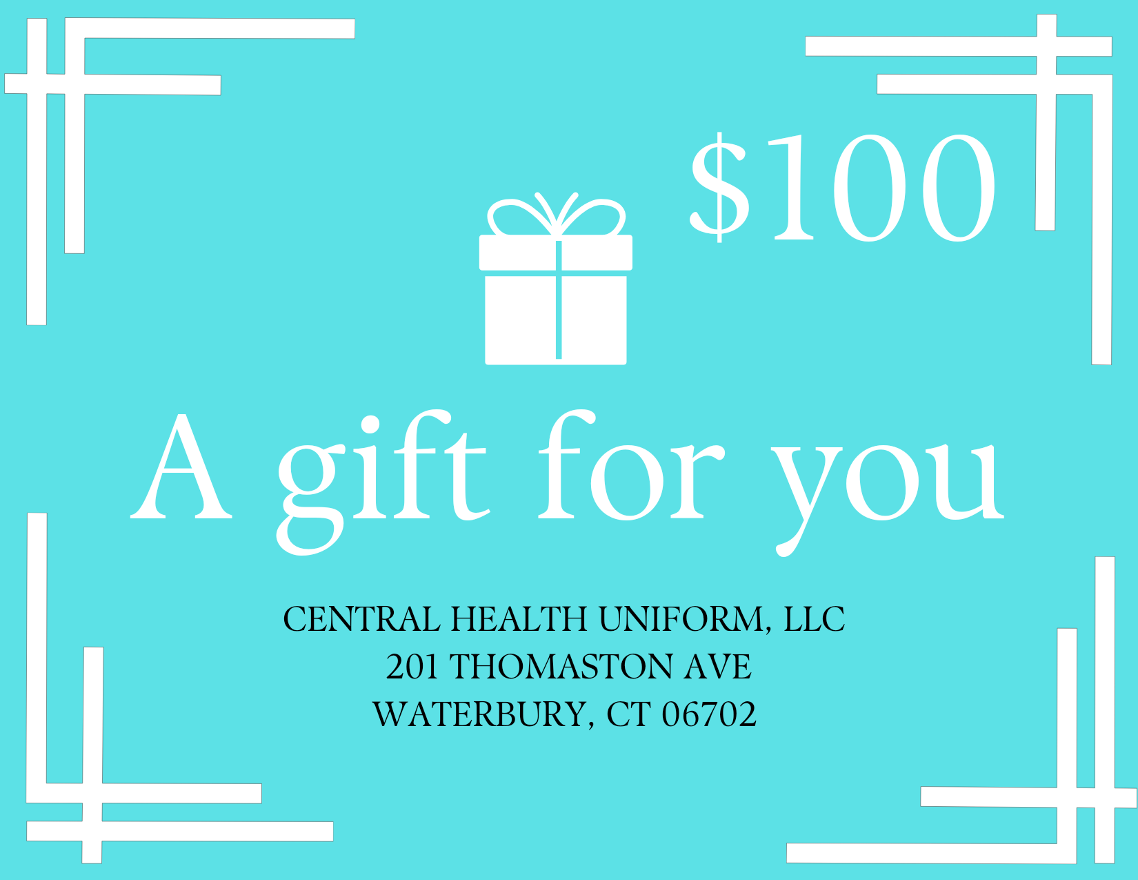 Central Health Uniform Gift Card
