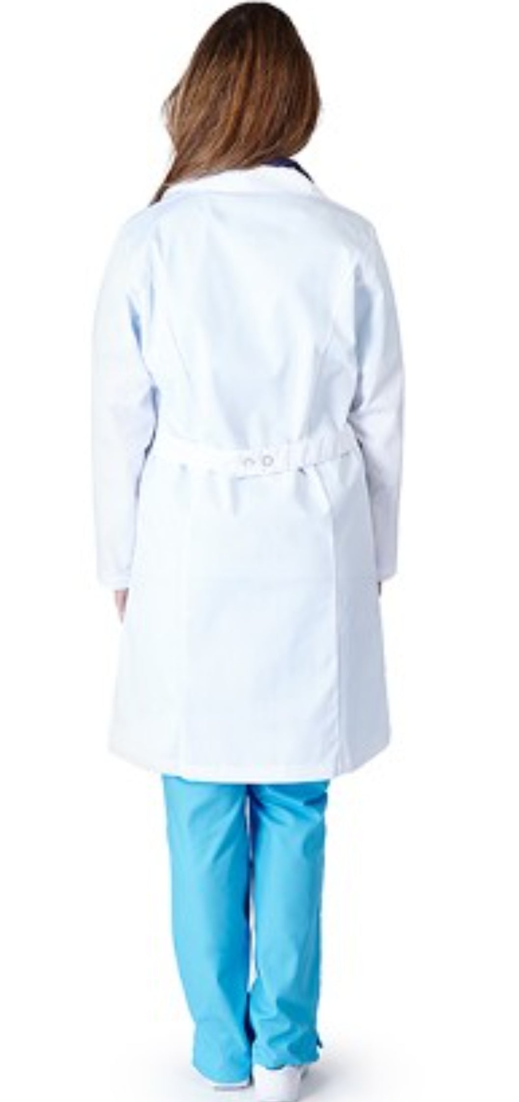 BH Belted Lab Coat With Inner Pockets