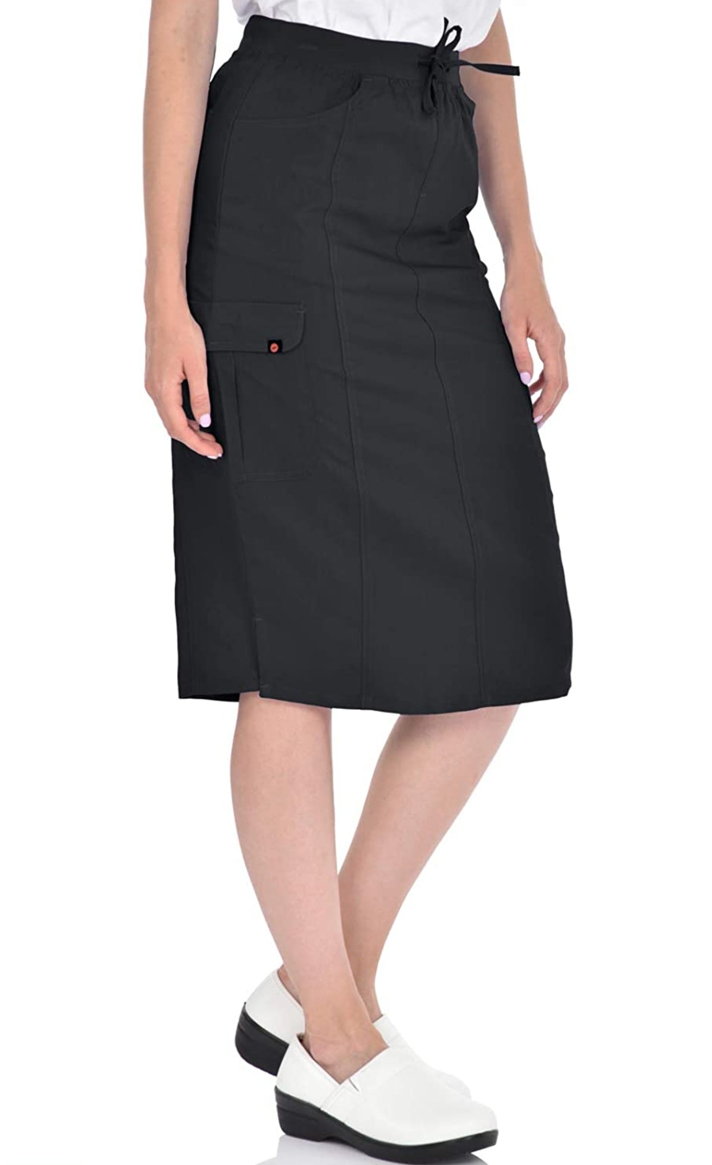 Mini Marylin Stretch Knit Skirt Black