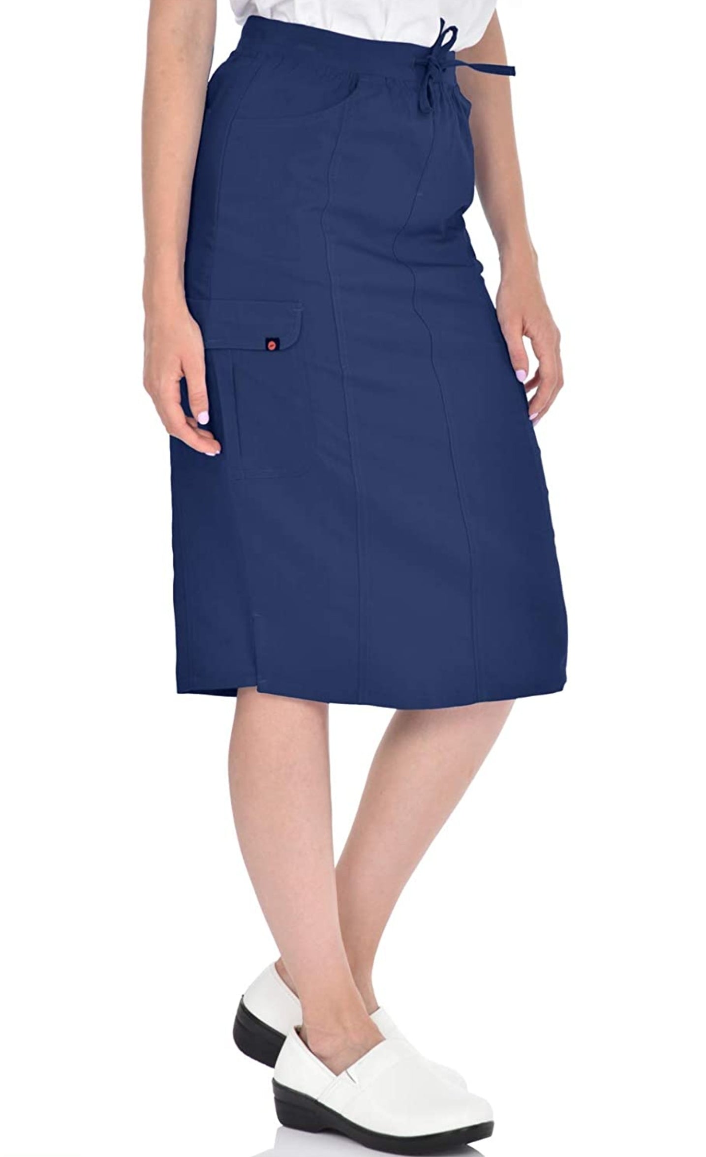 Mini Marylin Stretch Knit Skirt Navy